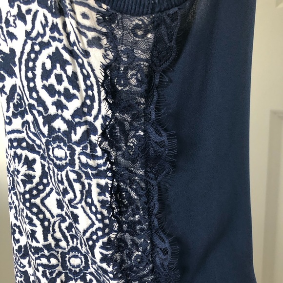 Ana Mixed Media Sleeveless Top - Picture 5 of 8